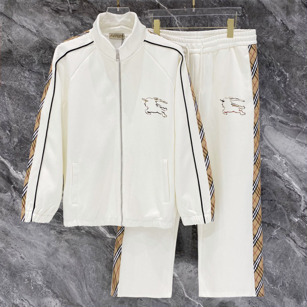 Burberry, Men Tracksuit, White