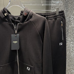 Fendi, Men Tracksuit, Black