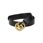 Gucci, Dames Riem, Zwart Goud