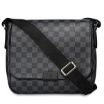 Louis Vuitton, District, Unisex Tas, Grijs