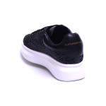 Alexander Mcqueen, Dames Oversized Sneakers, Zwart Oversized
