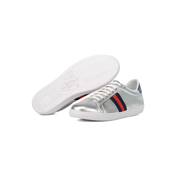 Gucci, Dames Sneakers, Zilver