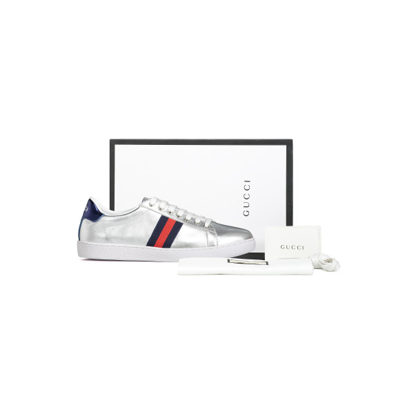 Gucci, Dames Sneakers, Zilver