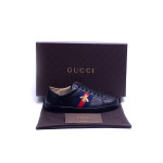 Gucci, Heren Sneakers, Zwartt Bee