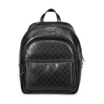 Gucci, Unisex Rugtas, Zwart