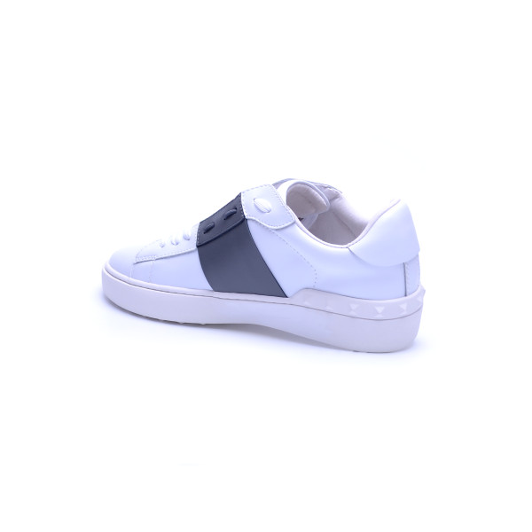 Valentino, Dames Sneakers, Wit Grijs