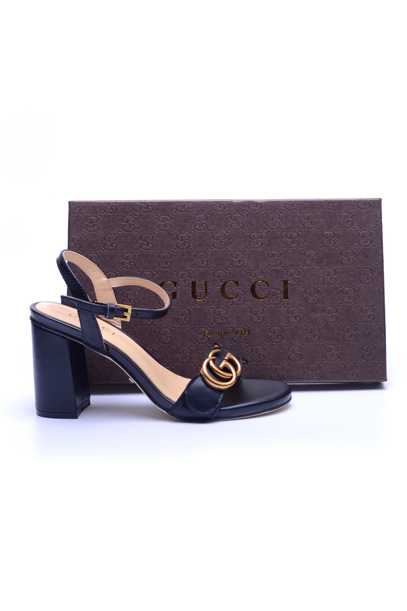 Gucci, Dames Sandalen, Zwart