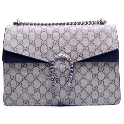 Gucci, Dames Tas, Grijs Zwart