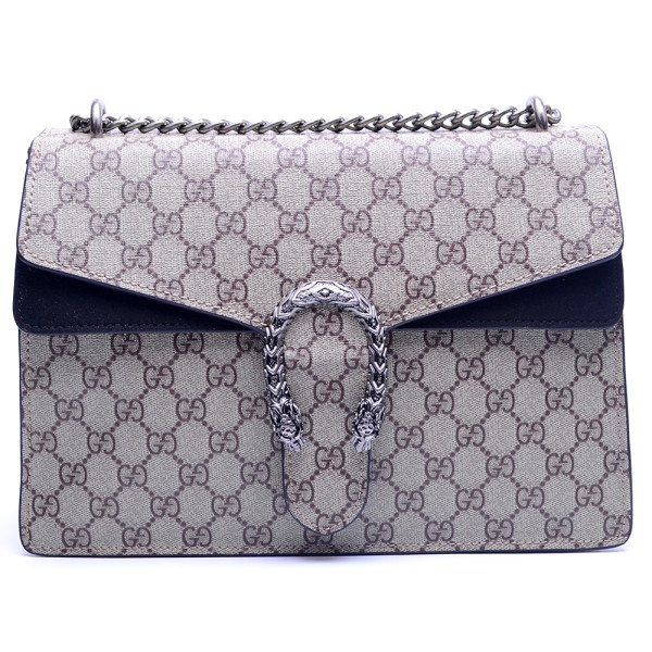 Gucci, Dames Tas, Grijs Zwart