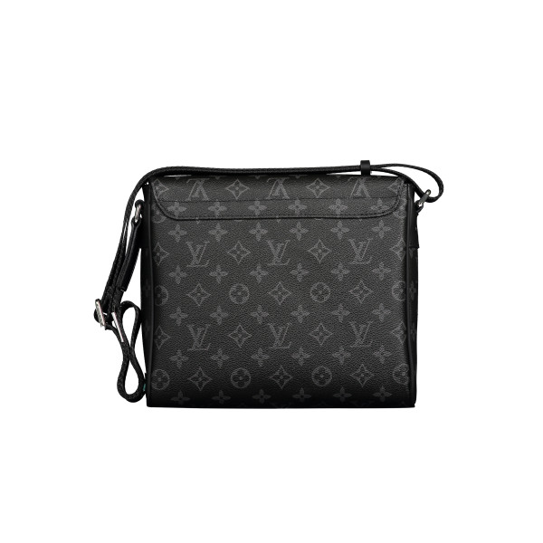 Louis Vuitton, Messenger, Dames Schoudertas, Grijs
