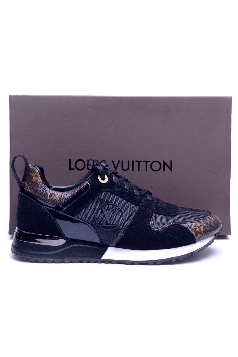 Louis Vuitton, Heren Sneakers, Zwart