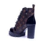 Louis Vuitton, Dames Boots, Bruin