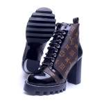 Louis Vuitton, Dames Boots, Bruin