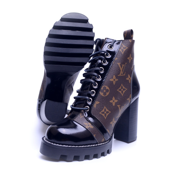 Louis Vuitton, Dames Boots, Bruin