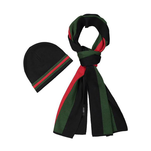 Gucci, Heren Muts & Sjaal, Zwart