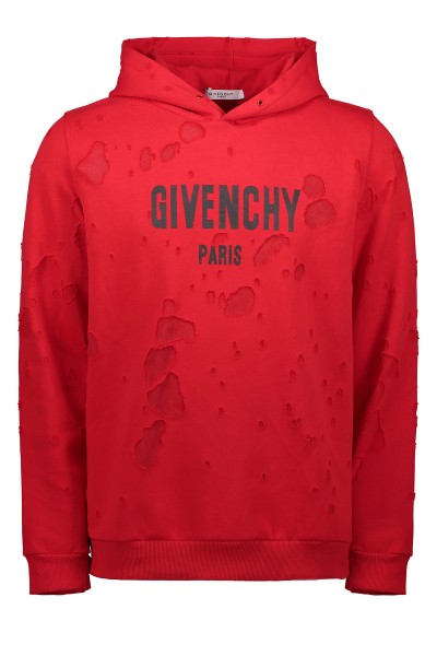 Givenchy, Heren Hoodie, Rood