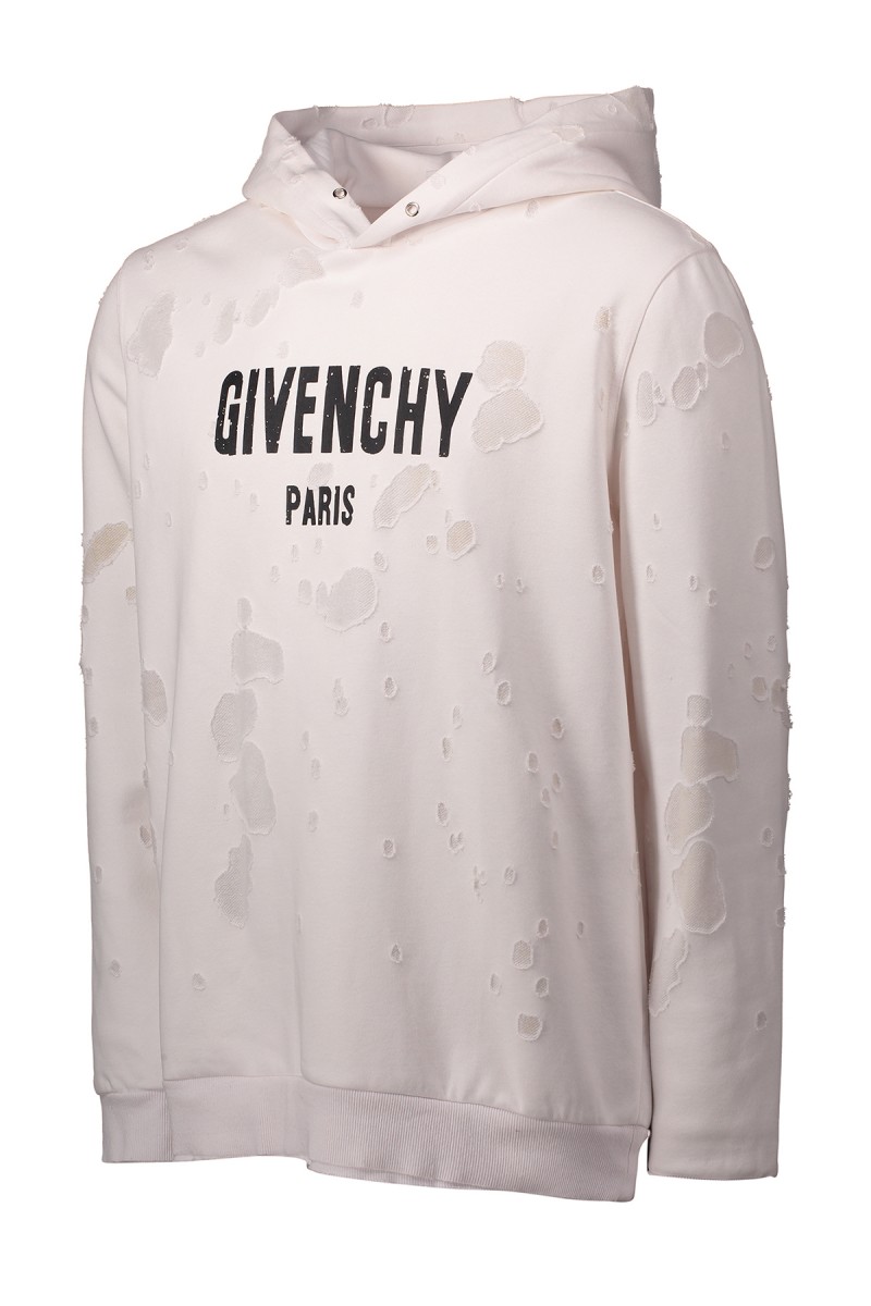 Givenchy, Heren Hoodie, Wit