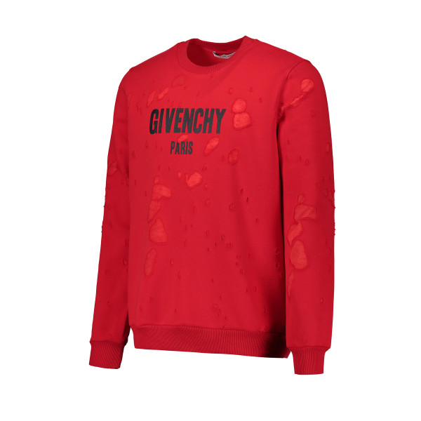 Givenchy, Heren Pullover, Rood