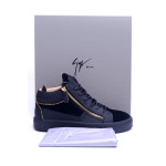 Giuseppe Zanotti, Heren Sneakers, Zwart Zip