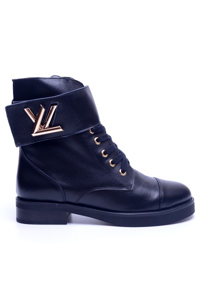 Louis Vuitton, Dames Boots, Zwart