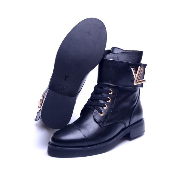 Louis Vuitton, Dames Boots, Zwart