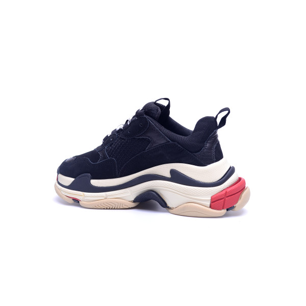 Balenciaga, Heren Sneakers, Zwart, Triple S Trainer