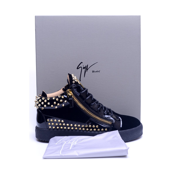 Giuseppe Zanotti, Dames Sneakers, Zwart Studs