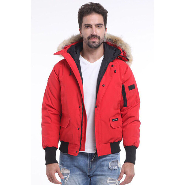 Canada Goose, Chilliwack Bomber, Men's Jackets, Red