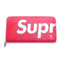 Supreme, Unisex Portemonnee, Rood