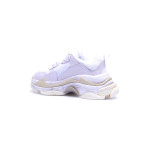 Balenciaga, Heren Sneakers, Triple S Trainer, Wit