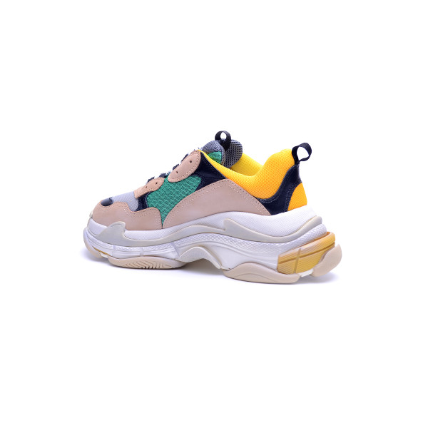 Balenciaga, Heren Sneakers, Triple S Trainer, Roze