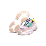 Balenciaga, Heren Sneakers, Triple S Trainer, Roze