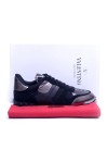 Valentino, Heren Garavani Sneakers, Zwart Grijs