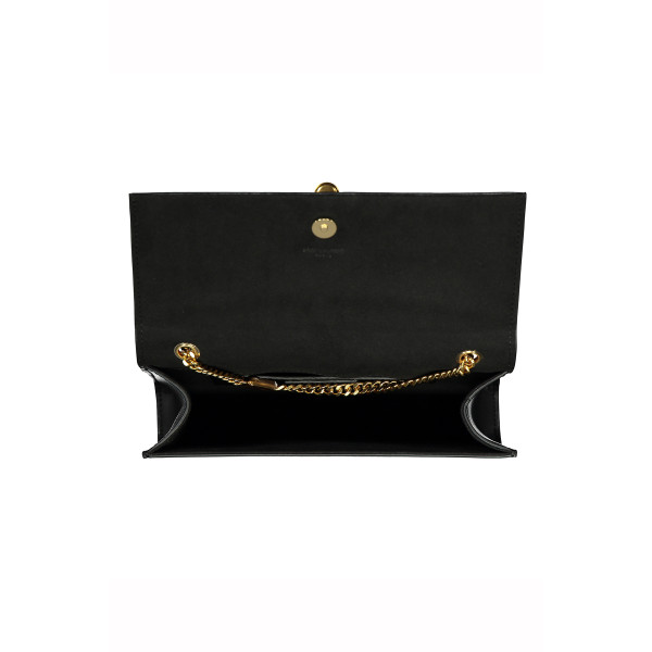YSL, Dames Schoudertas, Zwart Gold
