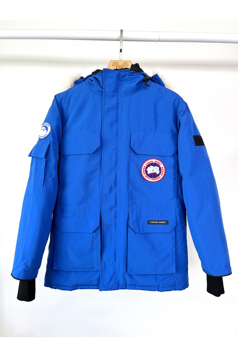 Canada Goose, Heren Jas, Expedition Parka, Blauw