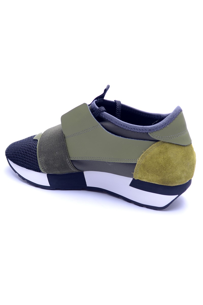 Balenciaga, Heren Sneakers, Groen