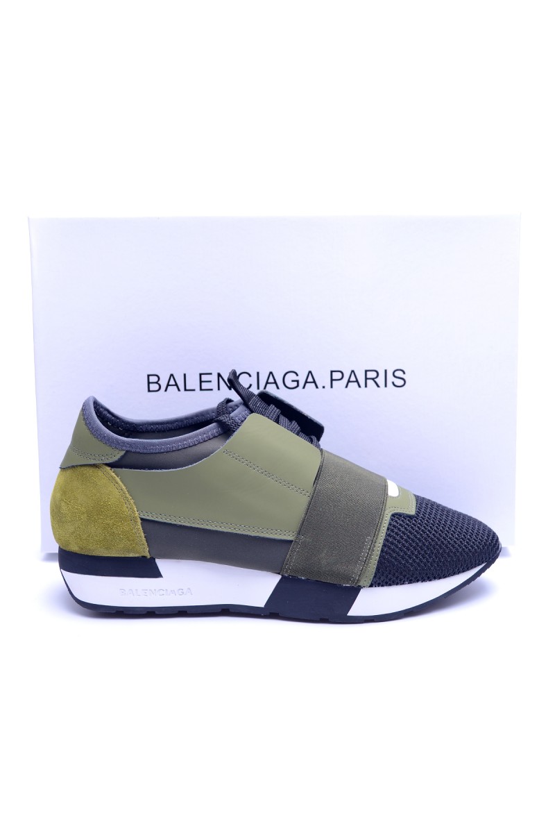 Balenciaga, Heren Sneakers, Groen