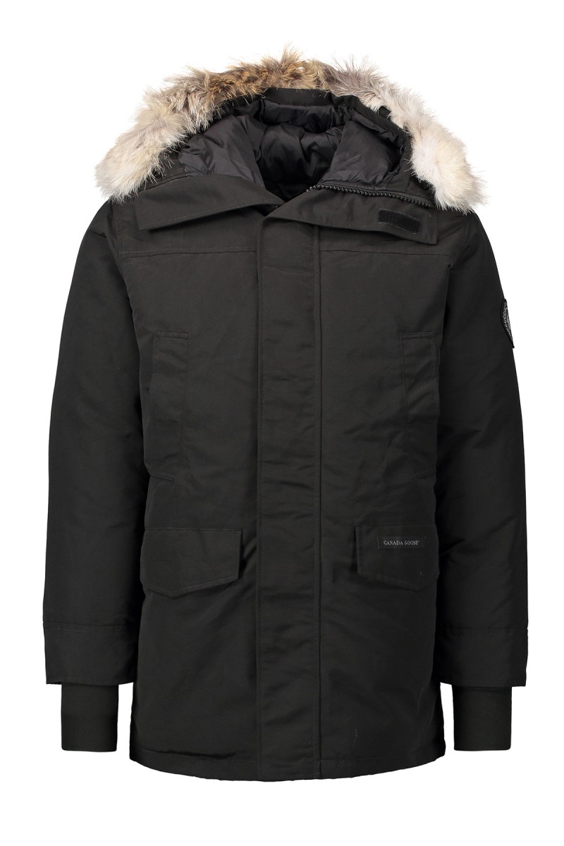 Canada Goose, Heren Jas, Langford Parka Black Label, Zwart