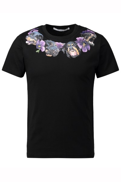 Givenchy, Heren T-Shirt, Zwart