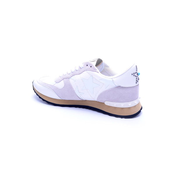 Valentino, Heren Garavani Sneakers, Wit Grijs