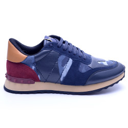Valentino, Heren Garavani Sneakers, Donkerblauw