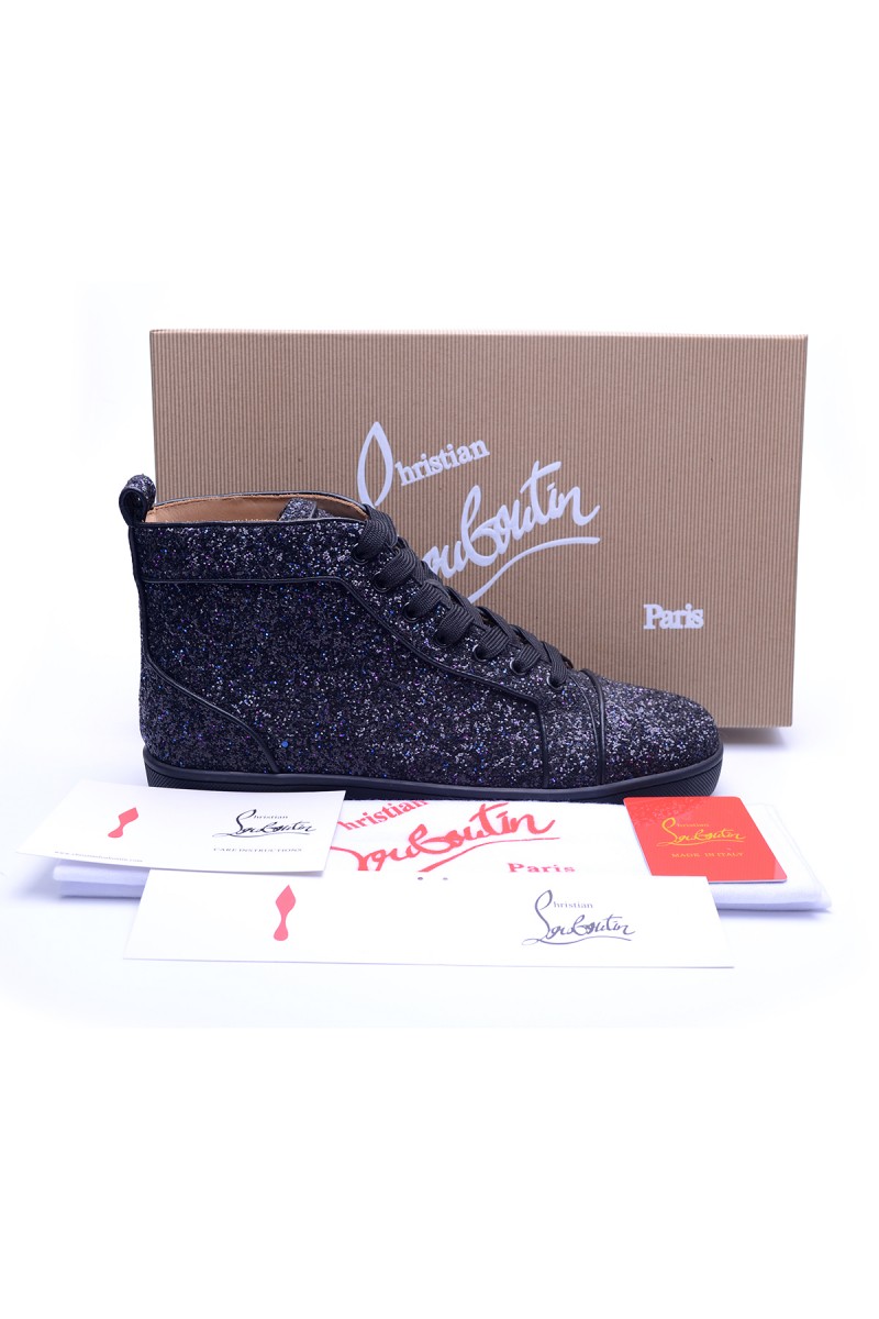 Christian Louboutin, Heren Sneakers, Sparkle