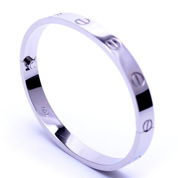 Cartier, Unisex Armband, Zilverkleur