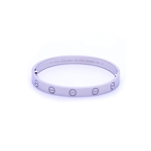 Cartier, Unisex Armband, Zilverkleur