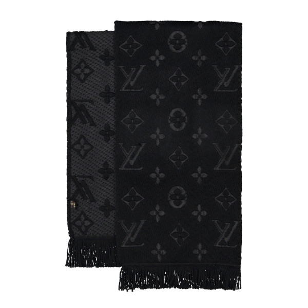 Louis Vuitton, Unisex Sjaal, Zwart