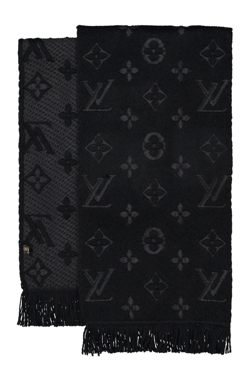 Louis Vuitton, Unisex Sjaal, Zwart