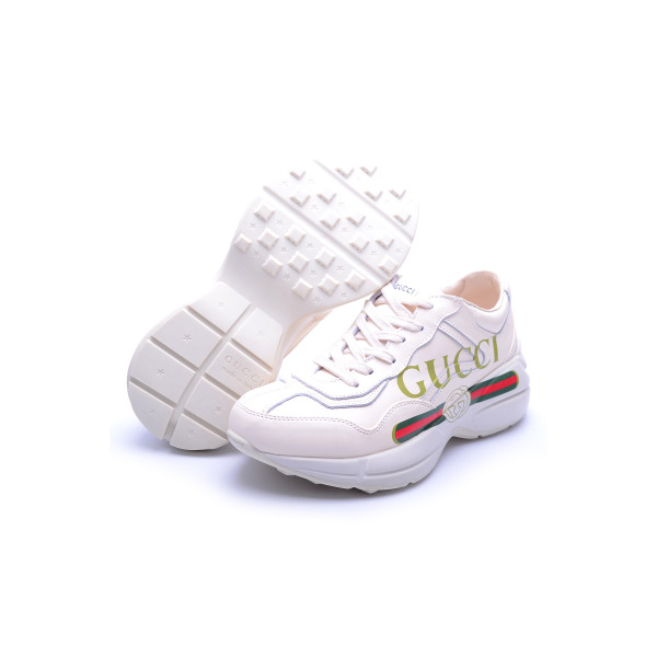Gucci, Heren Sneakers, Ecru