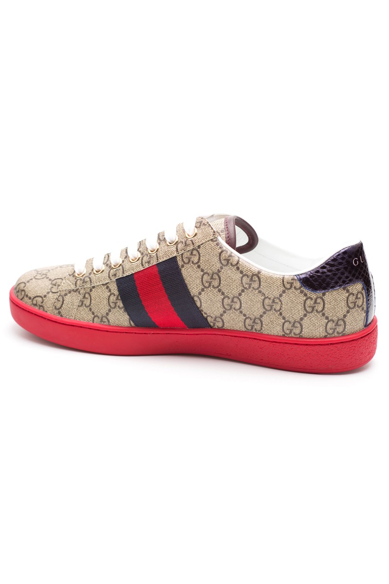 Gucci, Heren Sneakers, Supreme Rood