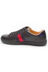 Gucci, Heren Sneakers, Zwart Snake