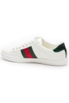 Gucci, Heren Sneakers, Wit Snake